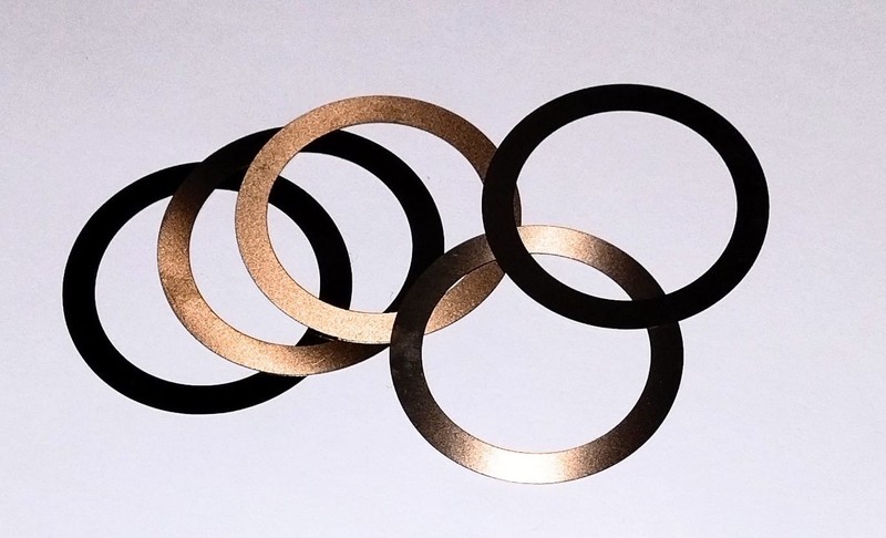 Shimano centerlock disc shims 0.2mm (Stainless Steel)