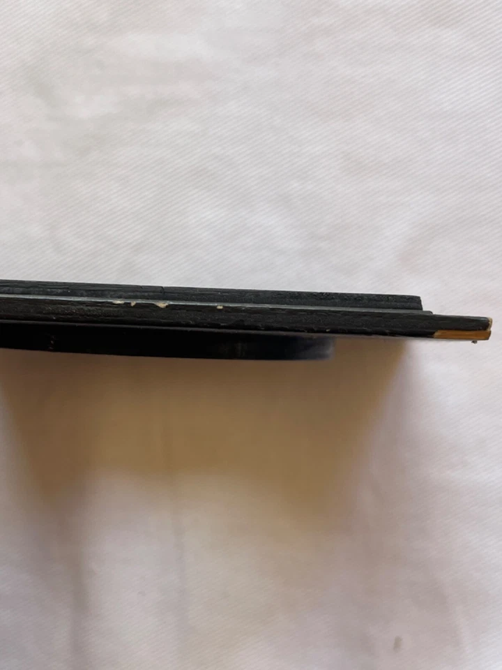 Wooden Lens Board Copal#3 100mm x 100mm / 4" x 4" with metal thread - Image 2 of 4