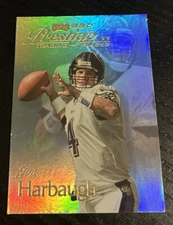 1999 Playoff Prestige SSD Jim Harbaugh Trading Places