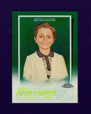 2020 Topps Allen & Ginter Chrome Green Refractor 78/99 #284 Julian Edwards RC