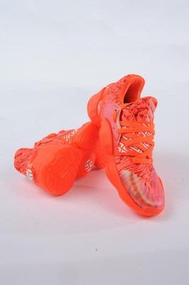 bright orange adidas shoes