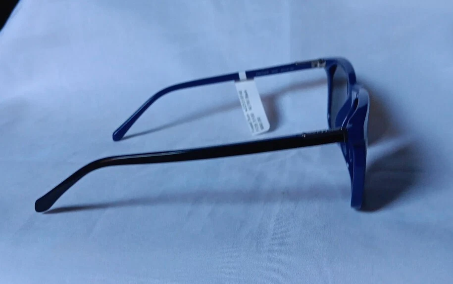 Gafas de sol Fossil FOS3100 negras/azules 53□18-140 nuevas con etiquetas Foto 3 de 4