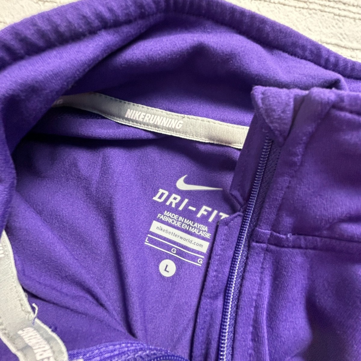 Nike DRI-FIT 紫色ジャージ Lサイズ Nike DRI-FIT 紫色ジャージ Lサイズ Nike DRI-FIT 紫色ジャージ L