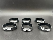 Pack 6 Themed Silicone Bracelets for Kids Birthday Party Supplies