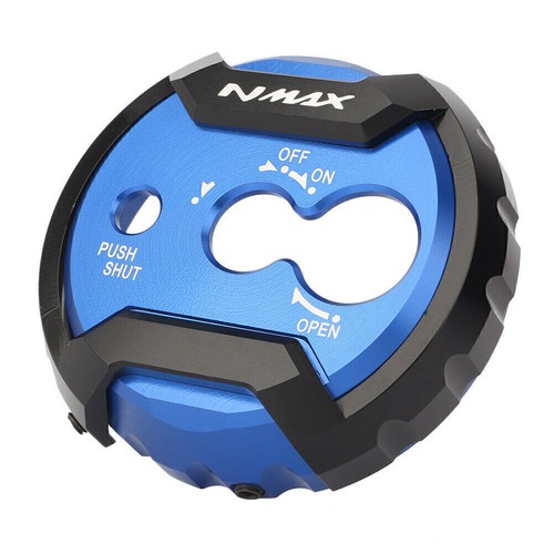 Blue Key Cover Ignition Cap Lock Accessories Fit Yamaha NMAX 155 2015