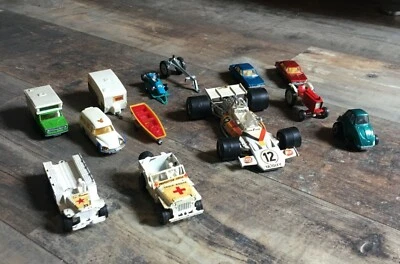 LOT JOUET ANCIEN VOITURE MINIATURE MAJORETTE POLISTIL MC LAREN - Photo 1/3