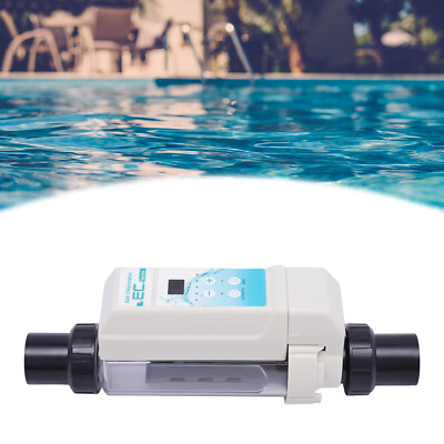 8g/h Salzanlage Pool mit Salzwasser Salzelektrolyse Salzgenerator Chlorinator DE