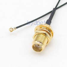 SMA female to MHF 3 MHF3 plug right angle 0.81mm Pigtail cable Router WiFi PCB