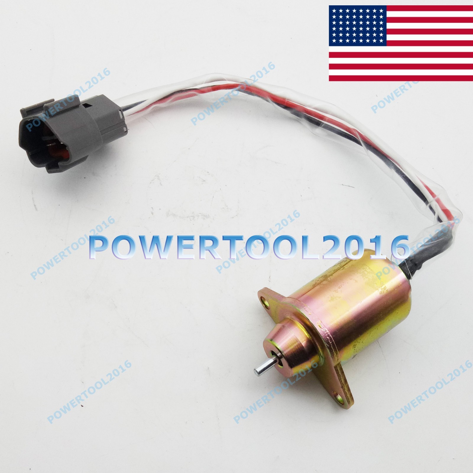 New Fuel Solenoid For John Deere 3203 4105 3032E 3036E 3038E 12V eBay