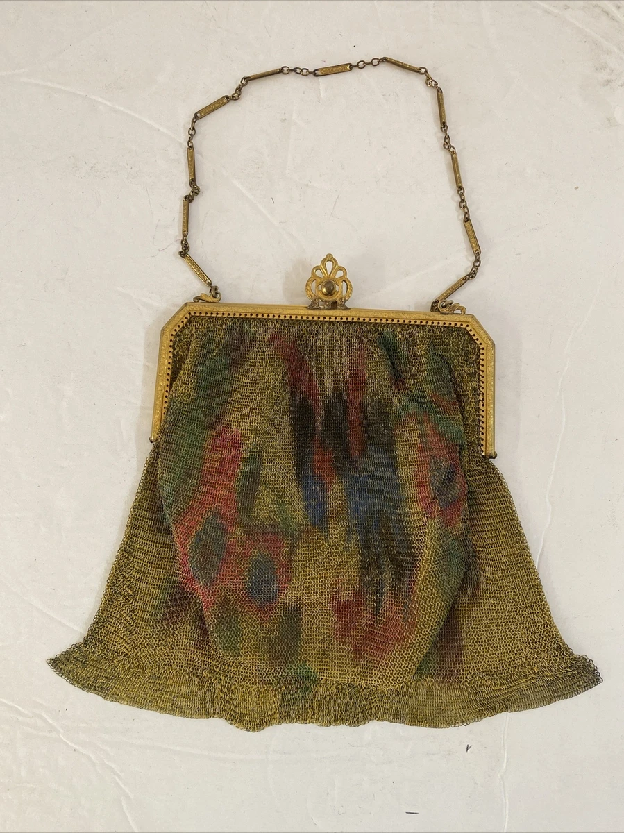 1920's whiting and online davis mesh bags