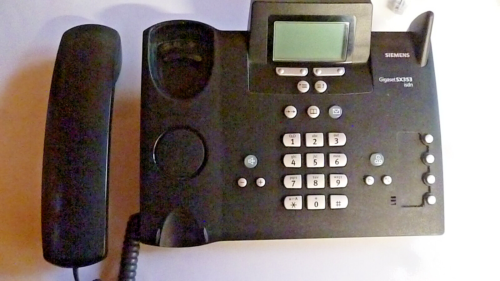 Siemens Gigaset SX353 isdn Telefon, black - Bild 1 von 13