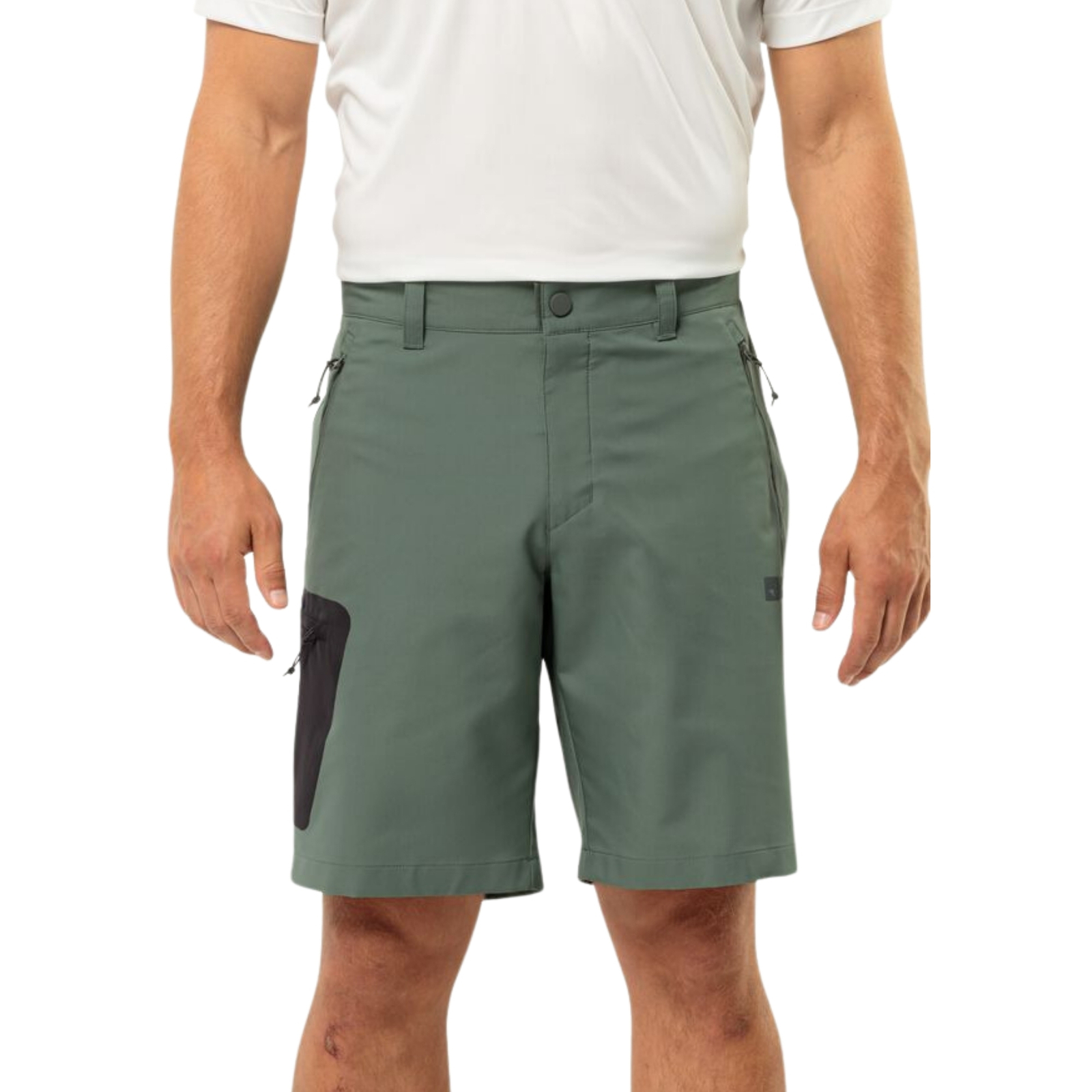 Jack Wolfskin Shorts da Uomo Active Track Verde Taglia 52 Codice 1503792-4311