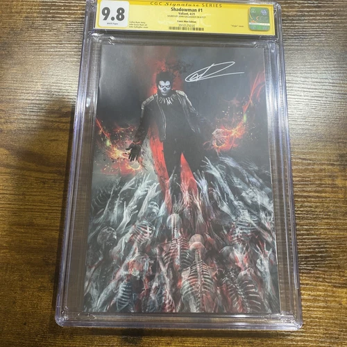 Shadowman #1 * CGC 9.8 SS * Signed By John Gallagher Virgin LTD 500 🔥🔥🔥