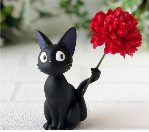Kiki's Delivery Service Jiji flower Vase Studio Ghibli Gift Kiki's Delivery Service Jiji flower Vase Studio Ghibli Gift
