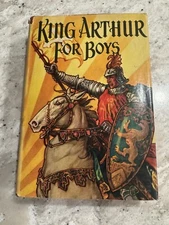 King Arthur for Boys : Hardcover / Dust Jacket  BxZ *