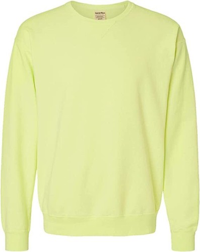 Hanes Comfortwash Garment Dyed Fleece Sweatshirt GDH400 Kiwi L