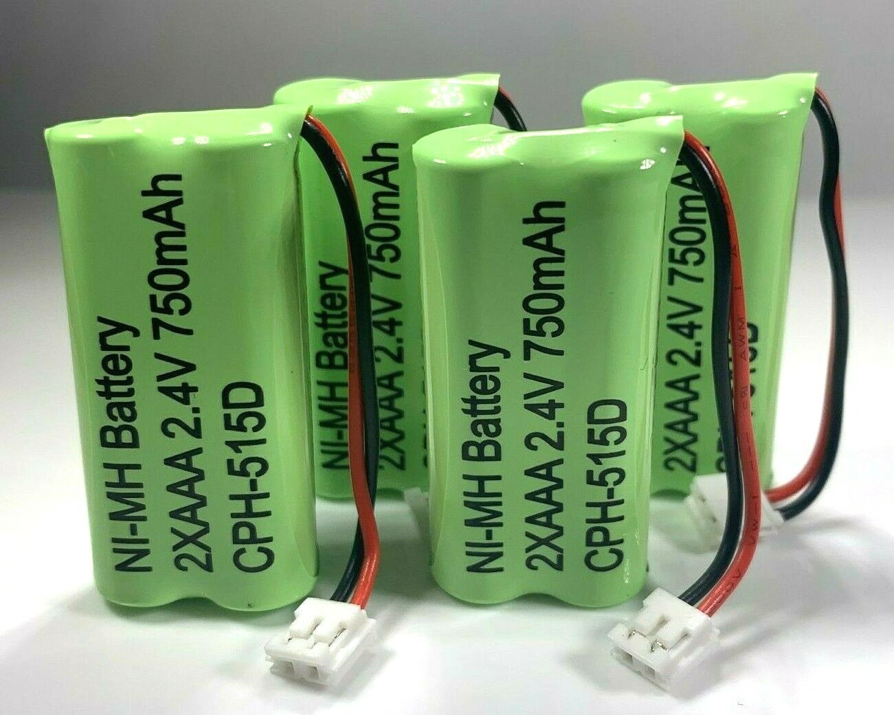 4 Pack Cordless Phone Battery for AT&T Lucent BT18433 BT28433 BT6010