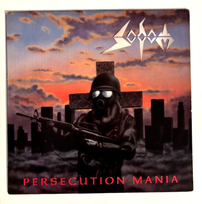 SODOM 'Persecution Mania', Vinly, LP, Schallplatte von 1987