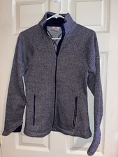 Columbia Purple Raspberry Got It II Optic Herringbone Full Zip Jacket Size Small