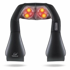 Snailax Shiatsu Neck Massager with Heat, Shoulder Massager Pillow for Neck Back