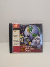 Deluxe Compton's 3D World Atlas PC CD-ROM, 1998 