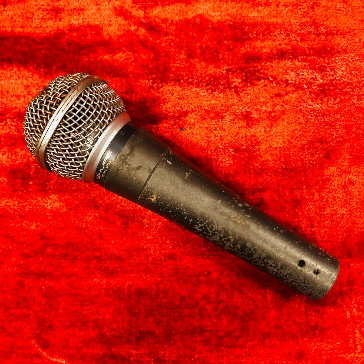 Vintage Shure SM58 USA Unidirectional Dynamic Dual Impedance Vintage Shure SM58 USA Unidirectional Dynamic Dual Impedance