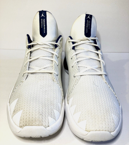 JORDAN JUMPMAN DIAMOND MID BASKETBALL SHOES WHITE BLUE CI1208-104 SIZE 15 - Picture 5 of 10