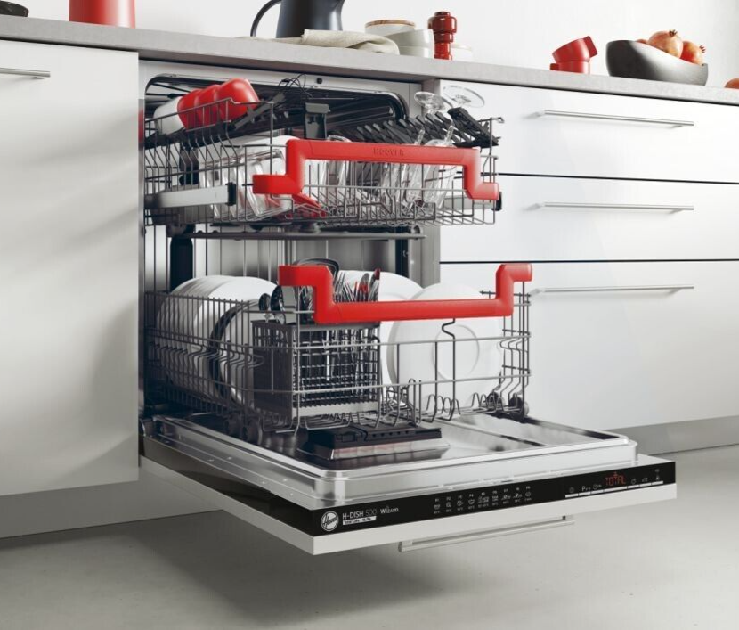 Hoover HDIN4D620PB 60cm 'Super Silent' Builtin Dishwasher 16 Place