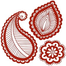 Henna Style Temporary Tattoos for Eid Diwali Wedding  Parties Pack of 20 