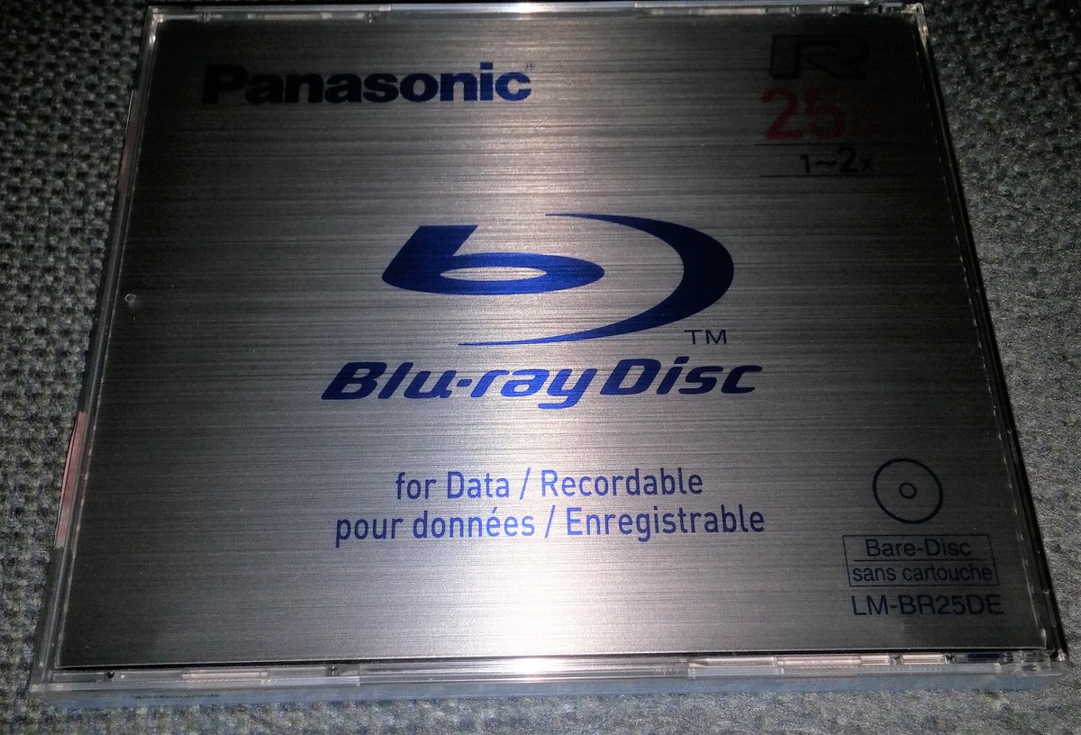 ASMIC　Panasonic Blu-raydiscRadar Panasonic 25GB write-once Blu-ray disc LM-BR25D | eBay