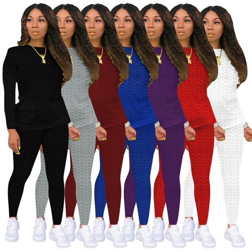Women Tracksuit Sweatshirt + Pants 