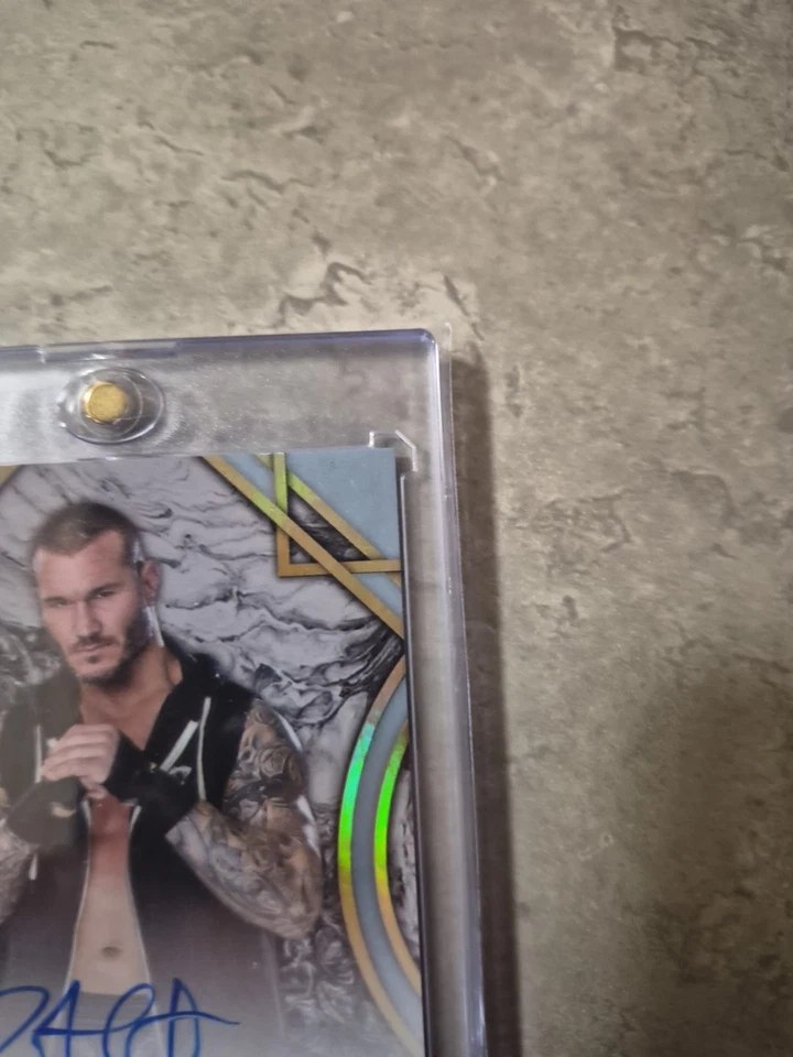 2018 TOPPS LEGENDS OF WWE AUTOS RANDY ORTON /50 - Image 3 of 4