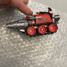 2012 Rare Genuine LEGO DC Universe 6860 Banes Mole Drill Machine Vehicle Red