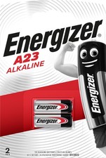 Energizer Batterie Alkaline, A23, MN21, V23GA, 12V Electronics, Retail Blister (