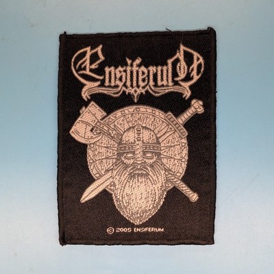 Ensiferum official 2005 patch Metal band