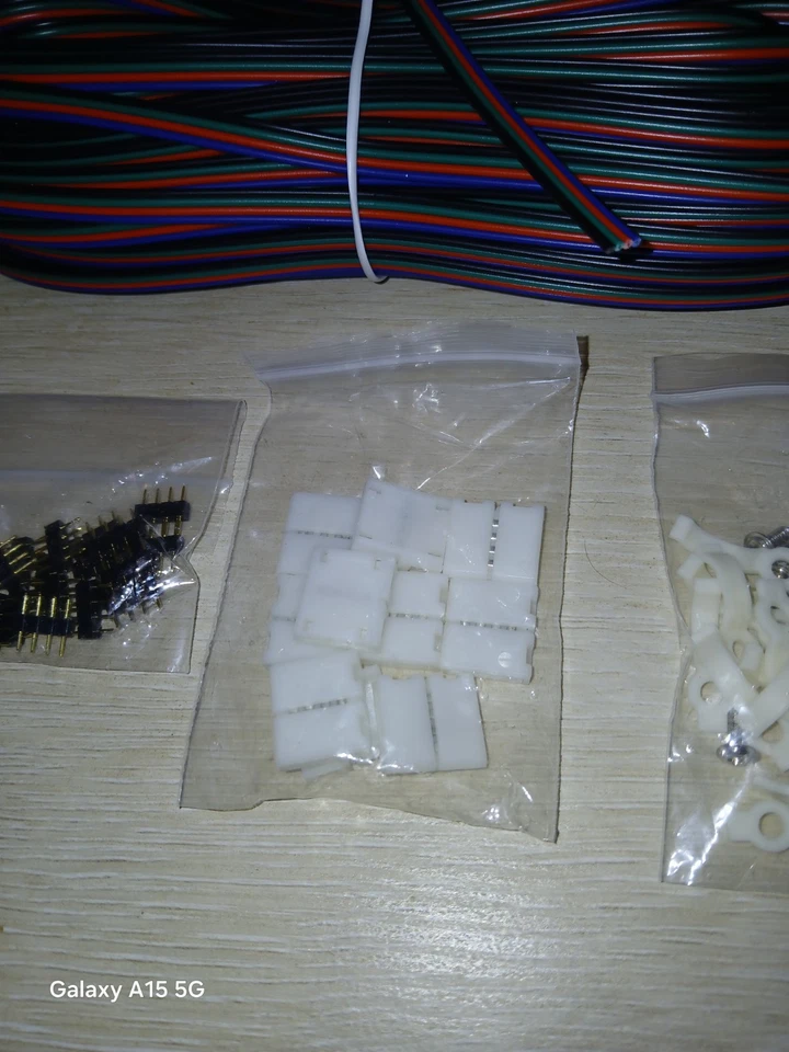 100 Ft 4-PIN RGB Extension Connector Wire Cable Cord LED Strip Light Accessories - Image 4 of 4