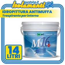 Pittura Tassani "M16" Idrorepellente Antimuffa Risanante Tassani LT. 14