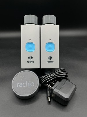 Rachio Smart Hose Timer 2 Valves + 1 WiFi Hub App-Controlled Outdoor Faucet