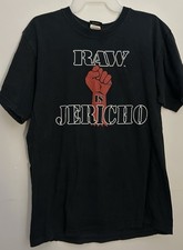 Chris Jericho WWF Raw Is Jericho T-Shirt OFFICIAL VINTAGE 2000 Wrestling LARGE