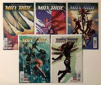 MAX RIDE: FIRST FLIGHT (2015) #1-5 COMPLETE SET FULL RUN JAMES PATTERSON MAXIMUM