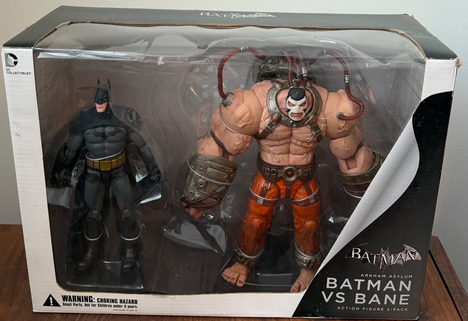 DC Collectibles Arkham Asylum Batman vs. Bane Action Figure 2 Pack New