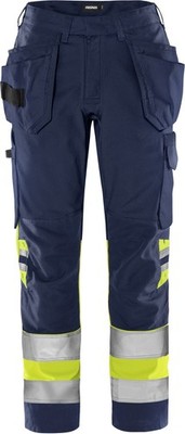 FRISTADS 300529-171 High Vis Handwerkerhose Damen Kl. 1 2670 GPLU  Gr.36 Warnsch