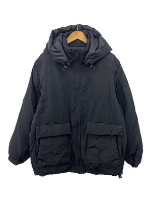 WETTEMPT Down Jacket, Medium, Nylon, Black, Solid Color