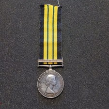 Africa General Service Medal With KENYA Bar To Trp Kirabi N Doti