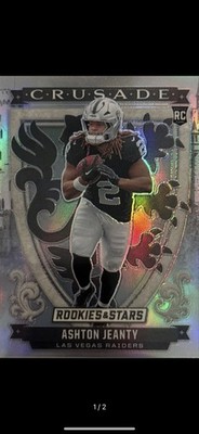 2025 Panini Rookies & Stars Crusade Ashton Jeanty #9 Silver Rookie Card
