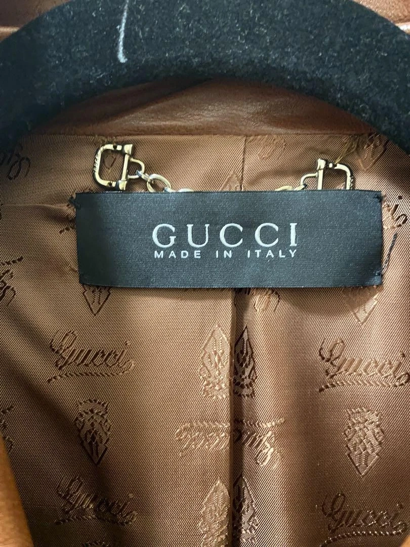 Gucci giacca di pelle donna