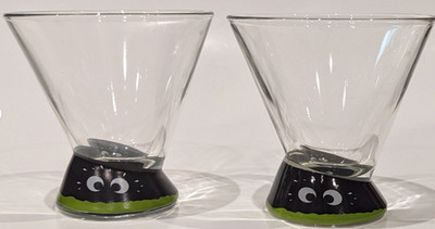 Kleiner Feigling Liqueur Little Coward Cocktail Glasses 3.5'' Tall