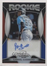 2019 Panini Prizm Rookie Red White & Blue 50/50 Gabriel Guerrero Auto 0cc9