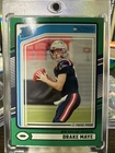 2024 Panini Donruss - Rated Rookie Drake Maye #379 Press Proof Green (RC)