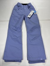 Roxy Girl Diversion Snowpants Lavender Ski Snowboard Pant Dry Flight Sz 10 M NWT